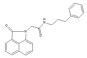 Image of 2-(ketoBLAHyl)-N-(3-phenylpropyl)acetamide