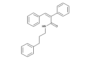 2,3-diphenyl-N-(3-phenylpropyl)acrylamide