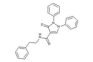 3-keto-N-phenethyl-1,2-diphenyl-3-pyrazoline-4-carboxamide