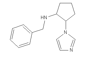 Image of Benzyl-(2-imidazol-1-ylcyclopentyl)amine