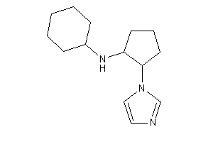 Image of Cyclohexyl-(2-imidazol-1-ylcyclopentyl)amine