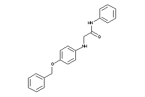 2-(4-benzoxyanilino)-N-phenyl-acetamide