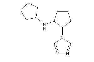 Cyclopentyl-(2-imidazol-1-ylcyclopentyl)amine