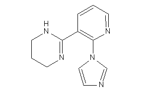 Image of 2-(2-imidazol-1-yl-3-pyridyl)-1,4,5,6-tetrahydropyrimidine