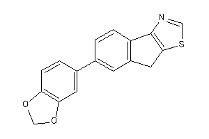 6-(1,3-benzodioxol-5-yl)-4H-indeno[1,2-d]thiazole