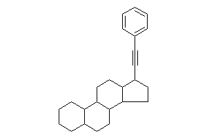 17-(2-phenylethynyl)-2,3,4,5,6,7,8,9,10,11,12,13,14,15,16,17-hexadecahydro-1H-cyclopenta[a]phenanthrene