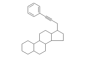 17-(3-phenylprop-2-ynyl)-2,3,4,5,6,7,8,9,10,11,12,13,14,15,16,17-hexadecahydro-1H-cyclopenta[a]phenanthrene