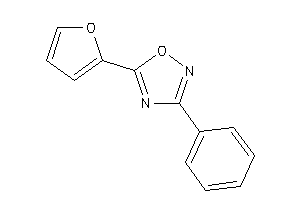 Image of 5-(2-furyl)-3-phenyl-1,2,4-oxadiazole