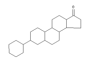 Image of 3-cyclohexyl-1,2,3,4,5,6,7,8,9,10,11,12,13,14,15,16-hexadecahydrocyclopenta[a]phenanthren-17-one