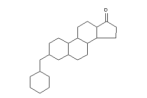 3-(cyclohexylmethyl)-1,2,3,4,5,6,7,8,9,10,11,12,13,14,15,16-hexadecahydrocyclopenta[a]phenanthren-17-one