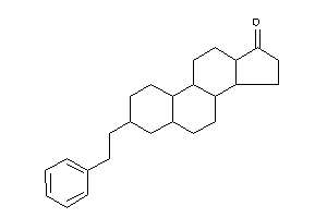 3-phenethyl-1,2,3,4,5,6,7,8,9,10,11,12,13,14,15,16-hexadecahydrocyclopenta[a]phenanthren-17-one