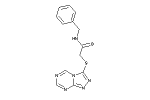 N-benzyl-2-([1,2,4]triazolo[4,3-a][1,3,5]triazin-3-ylthio)acetamide