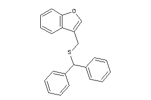 3-[(benzhydrylthio)methyl]benzofuran