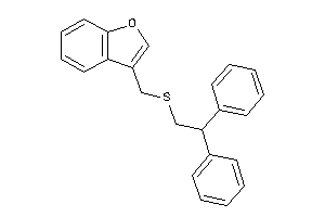 3-[(2,2-diphenylethylthio)methyl]benzofuran