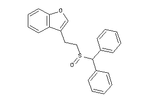 3-(2-benzhydrylsulfinylethyl)benzofuran