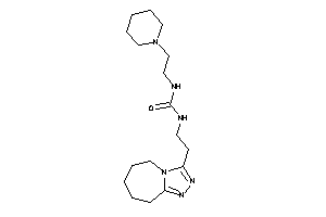 1-(2-piperidinoethyl)-3-[2-(6,7,8,9-tetrahydro-5H-[1,2,4]triazolo[4,3-a]azepin-3-yl)ethyl]urea