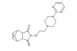 Image of 2-[4-(2-pyrimidyl)piperazino]ethoxyBLAHquinone