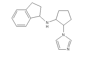 (2-imidazol-1-ylcyclopentyl)-indan-1-yl-amine