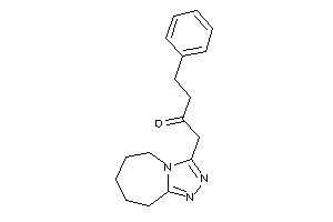 Image of 4-phenyl-1-(6,7,8,9-tetrahydro-5H-[1,2,4]triazolo[4,3-a]azepin-3-yl)butan-2-one