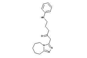 5-anilino-1-(6,7,8,9-tetrahydro-5H-[1,2,4]triazolo[4,3-a]azepin-3-yl)pentan-2-one