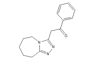 Image of 1-phenyl-2-(6,7,8,9-tetrahydro-5H-[1,2,4]triazolo[4,3-a]azepin-3-yl)ethanone