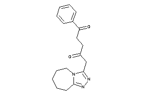 1-phenyl-5-(6,7,8,9-tetrahydro-5H-[1,2,4]triazolo[4,3-a]azepin-3-yl)pentane-1,4-dione