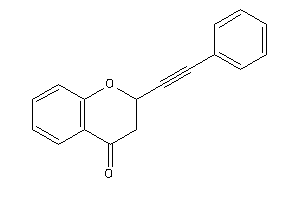 2-(2-phenylethynyl)chroman-4-one