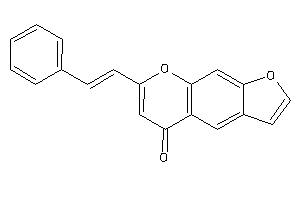 7-styrylfuro[3,2-g]chromen-5-one