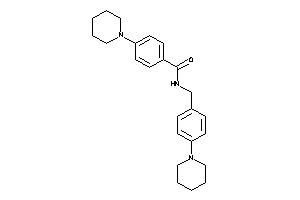 Image of 4-piperidino-N-(4-piperidinobenzyl)benzamide