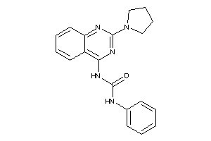 1-phenyl-3-(2-pyrrolidinoquinazolin-4-yl)urea