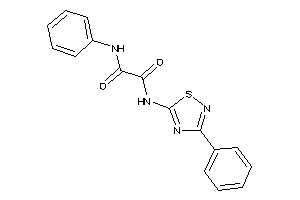 Image of N-phenyl-N'-(3-phenyl-1,2,4-thiadiazol-5-yl)oxamide