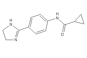 Image of N-[4-(2-imidazolin-2-yl)phenyl]cyclopropanecarboxamide
