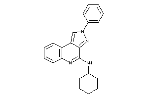 Cyclohexyl-(2-phenylpyrazolo[3,4-c]quinolin-4-yl)amine