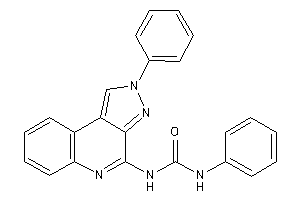 1-phenyl-3-(2-phenylpyrazolo[3,4-c]quinolin-4-yl)urea