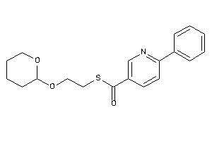 6-phenylpyridine-3-carbothioic Acid S-(2-tetrahydropyran-2-yloxyethyl) Ester