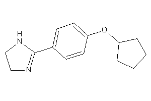 2-[4-(cyclopentoxy)phenyl]-2-imidazoline