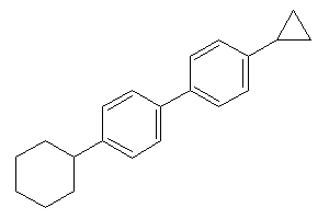 Image of 1-cyclohexyl-4-(4-cyclopropylphenyl)benzene