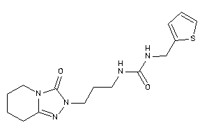 Image of 1-[3-(3-keto-5,6,7,8-tetrahydro-[1,2,4]triazolo[4,3-a]pyridin-2-yl)propyl]-3-(2-thenyl)urea