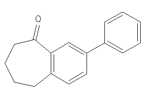 Image of 2-phenyl-5,6,7,8-tetrahydrobenzocyclohepten-9-one