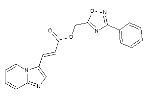 3-imidazo[1,2-a]pyridin-3-ylacrylic Acid (3-phenyl-1,2,4-oxadiazol-5-yl)methyl Ester