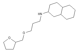 Image of Decalin-2-yl-[3-(tetrahydrofurfuryloxy)propyl]amine