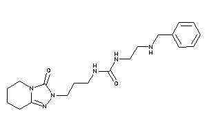 1-[2-(benzylamino)ethyl]-3-[3-(3-keto-5,6,7,8-tetrahydro-[1,2,4]triazolo[4,3-a]pyridin-2-yl)propyl]urea