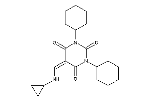 Image of 1,3-dicyclohexyl-5-[(cyclopropylamino)methylene]barbituric Acid