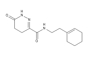 N-(2-cyclohexen-1-ylethyl)-6-keto-4,5-dihydro-1H-pyridazine-3-carboxamide