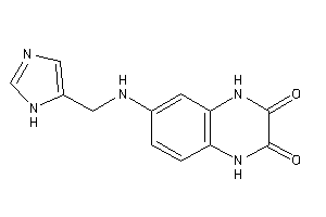 Image of 6-(1H-imidazol-5-ylmethylamino)-1,4-dihydroquinoxaline-2,3-quinone