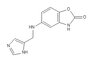 Image of 5-(1H-imidazol-5-ylmethylamino)-3H-1,3-benzoxazol-2-one