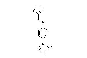 1-[4-(1H-imidazol-5-ylmethylamino)phenyl]-4-imidazolin-2-one