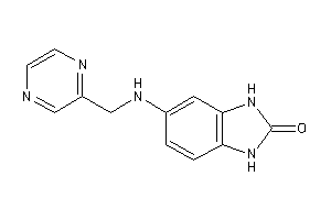 Image of 5-(pyrazin-2-ylmethylamino)-1,3-dihydrobenzimidazol-2-one