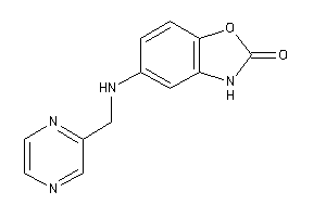 5-(pyrazin-2-ylmethylamino)-3H-1,3-benzoxazol-2-one