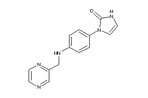 1-[4-(pyrazin-2-ylmethylamino)phenyl]-4-imidazolin-2-one